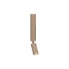 Nowoczesny kinkiet ścienny beżowy z włącznikiem tuba regulowana minimalistyczny aluminiowy OTIMO 09216/02/41 Lucide